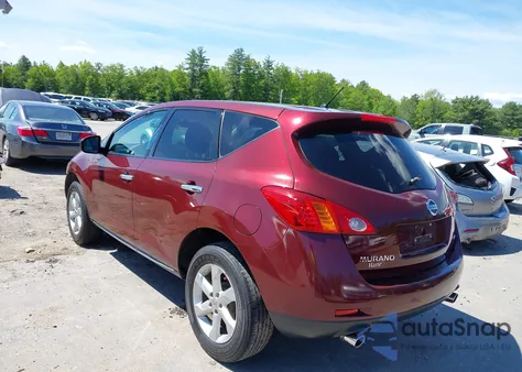 2010 Nissan Murano S z USA, uszkodzony, nr VIN JN8AZ1MW8AW140427
